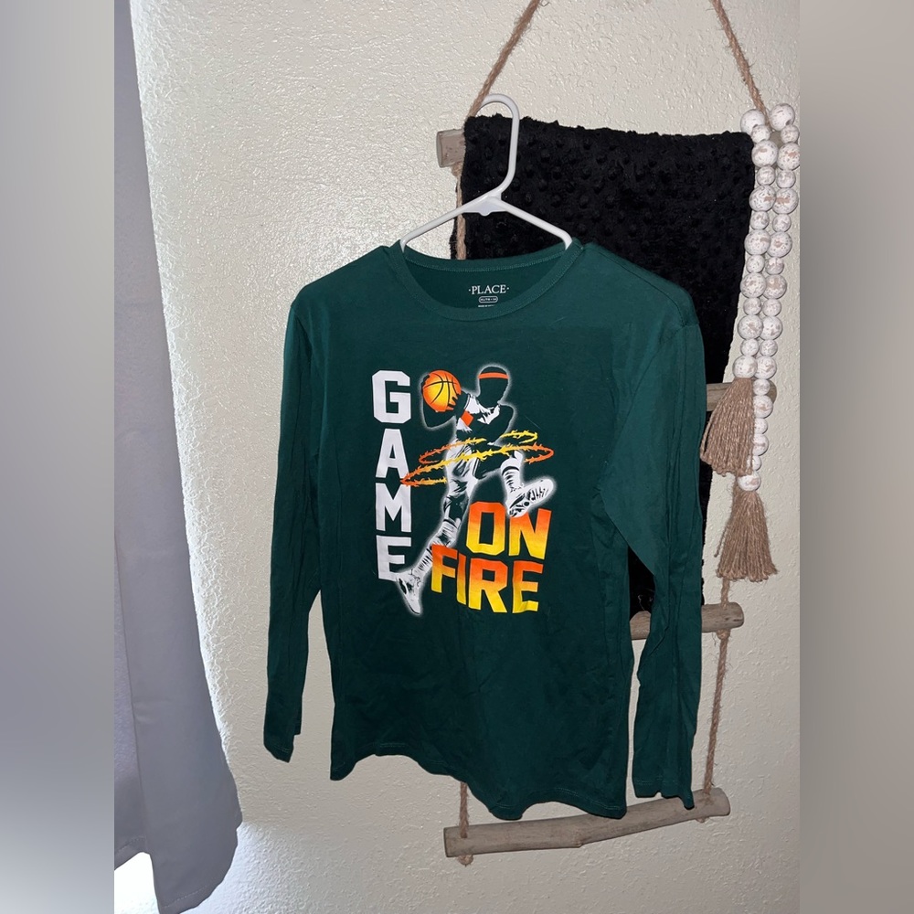 2 ,New Boys graphic long sleeve shirts